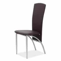 Jídelní židle FINA - tmavě hnědá č.3