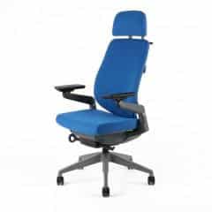Kancelářská židle KARME - F-03 modrá č.3