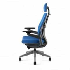 Kancelářská židle KARME - F-03 modrá č.4