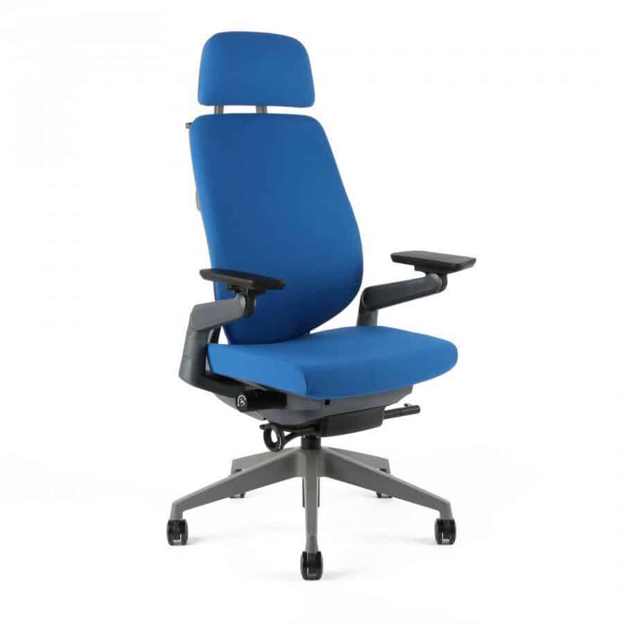 Levně Office Pro Kancelářská židle KARME - F-03 modrá