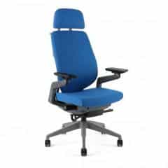 Kancelářská židle KARME - F-03 modrá č.1