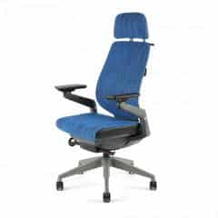 Kancelářská židle KARME MESH - A-07 modrá č.3