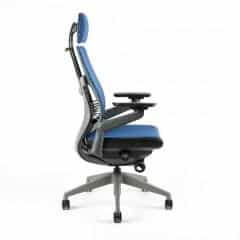 Kancelářská židle KARME MESH - A-07 modrá č.8