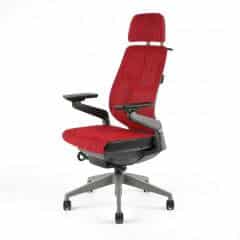 Kancelářská židle KARME MESH - A-09 červená č.3