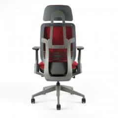Kancelářská židle KARME MESH - A-09 červená č.6