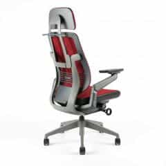 Kancelářská židle KARME MESH - A-09 červená č.7