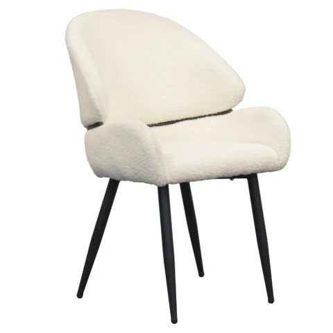 Jídelní židle SANAKO TYP 1 - bílá/černá