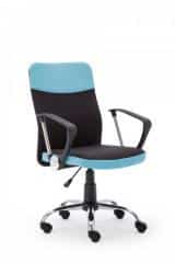 Kancelářská židle Topic, černo-modrá č.1