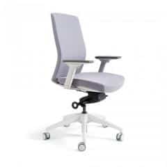 Kancelářská židle J2 WHITE BP - šedá 206 č.1