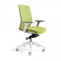 Kancelářská židle J2 WHITE BP - zelená 203 č.1