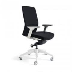 Kancelářská židle J2 WHITE BP - černá 201 č.1