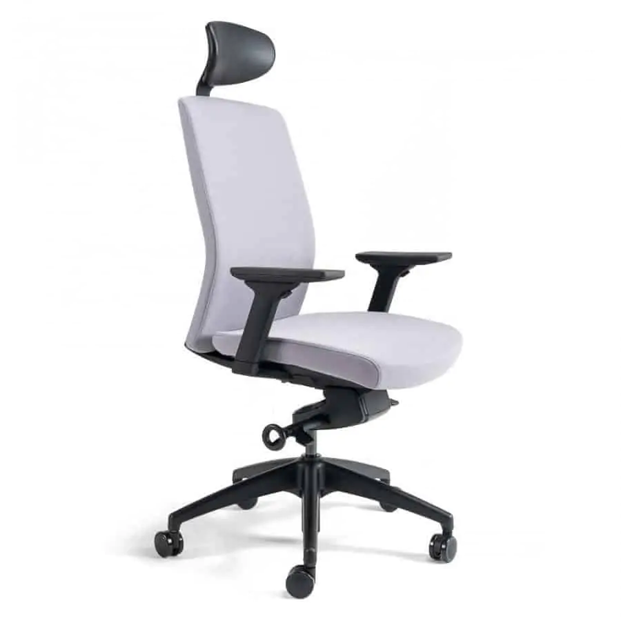 Office Pro Kancelářská židle J2 SP černý plast - šedá 206