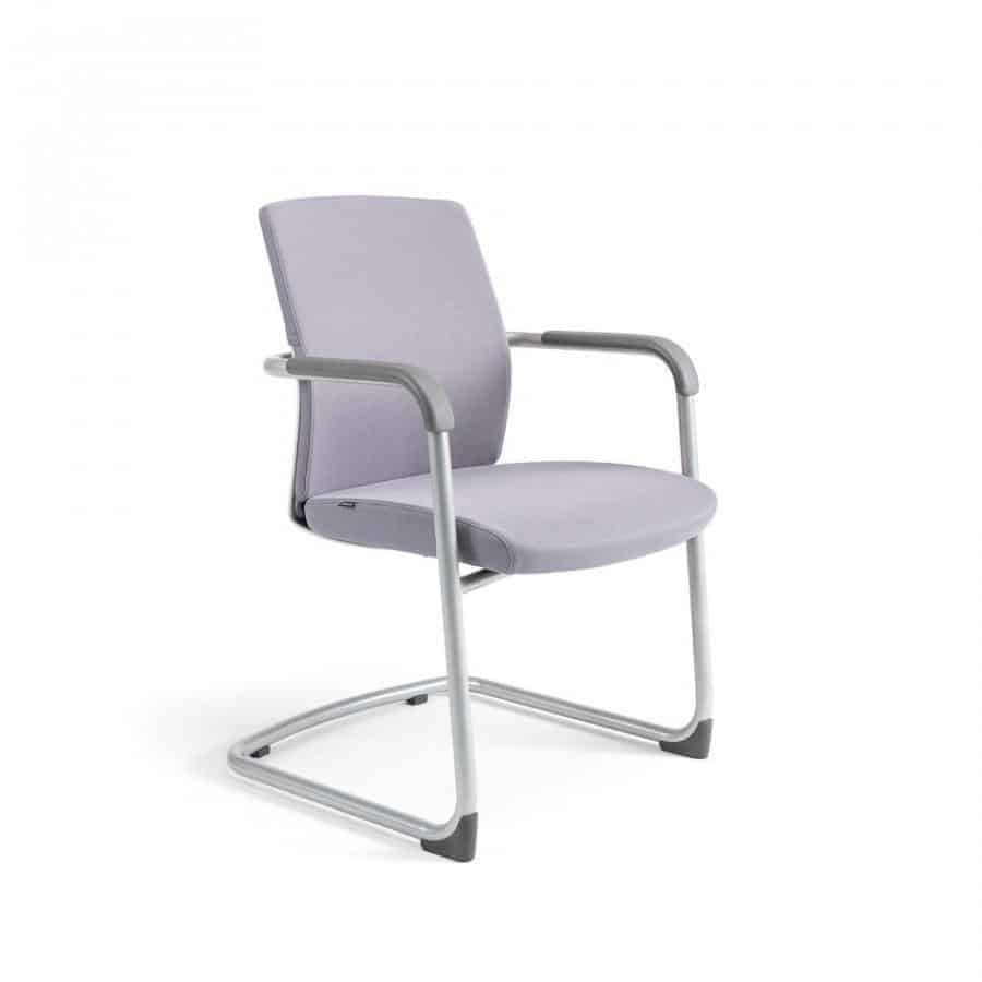 Levně Office Pro Jednací židle JCON WHITE - šedá 206