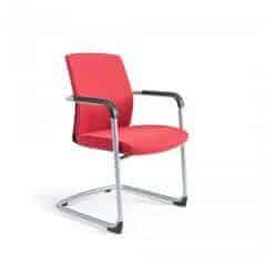 Jednací židle JCON - červená 202