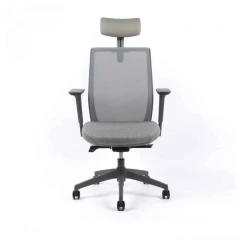 Kancelářská židle PORTIA - šedá č.2