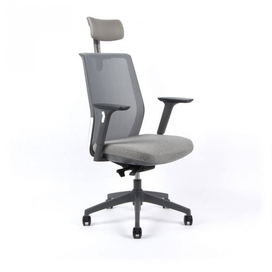 Levně Office Pro Kancelářská židle PORTIA - šedá