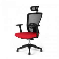 Kancelářská židle THEMIS SP - TD-14, červená č.3