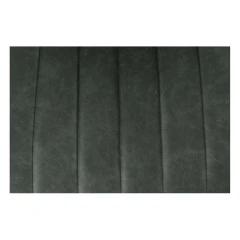 Židle, ekokůže zelená/černá, HAZAL