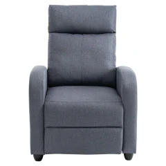 Relaxační křeslo, šedá, KRESO NEW