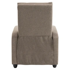 Relaxační křeslo, hnědá, KRESO NEW