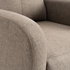 Relaxační křeslo, hnědá, KRESO NEW