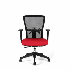 Kancelářská židle THEMIS BP - TD-14, červená č.2