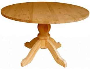 Stůl dřevěný 00446 kulatý