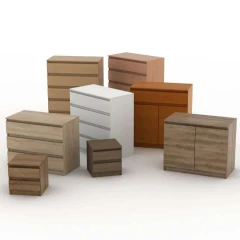 5 šuplíková komoda, buk, HANY 005