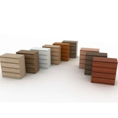 5 šuplíková komoda, buk, HANY 005