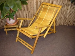 Bambusové lehátko natural č.1