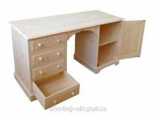 Dřevěný psací stůl 00430