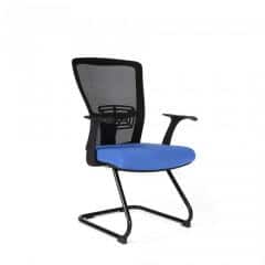 Jednací židle THEMIS MEETING - TD-11, modrá č.1