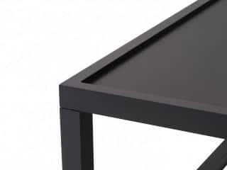 Konferenční stolek Modai LAWA 83 x 83 cm - černá č.4