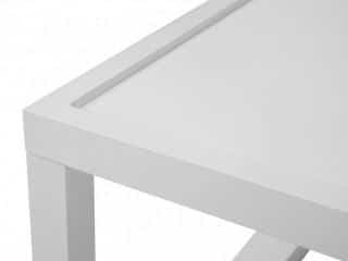 Konferenční stolek Modai LAWA 83 x 83 cm - bílá č.4