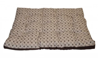 Matrace voděodolná 120x80 - tlapka béžová č.1