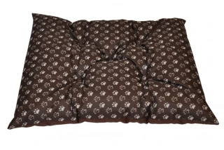 Matrace voděodolná 60x45 - tlapka hnědá č.1