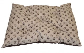 Matrace voděodolná 60x45 - tlapka béžová č.1