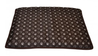 Podložka tlapka UNI voděodolná 70x58 - hnědá č.1