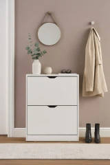 Botník LUNARO 2 bílá