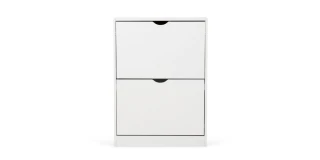 Botník LUNARO 2 bílá