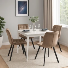 Jídelní židle BELLA béžová