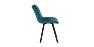 Jídelní židle BELLA tyrkysová