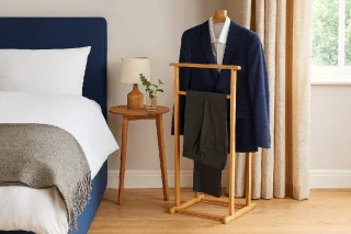 Němý sluha LUNO DOUBLE natural