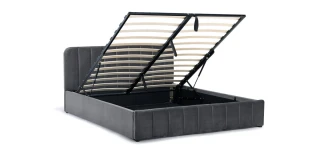 Postel AVENA 160 tm. šedá