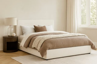 Postel TEDDY 160 bílá