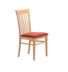 Jídelní židle K2 čalouněná buk/Arancio - II.jakost POSLEDNÍ KUS č.1