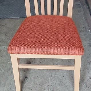 Jídelní židle K2 čalouněná buk/Arancio - II.jakost POSLEDNÍ KUS č.3