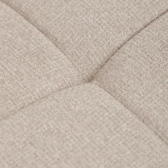 Jídelní židle, béžová, látka, DCL-V2017 CRM2