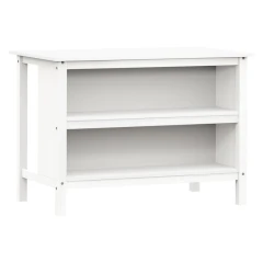 Kuchyňský ostrůvek + 2 barové stoličky CORONA 2 bílý vosk/vosk