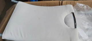 Jídelní židle OLIVA NEW, béžová /chrom - II.jakost č.3